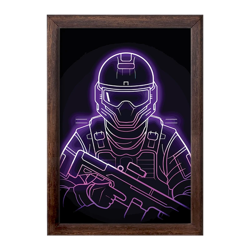 تابلو خندالو طرح کال آف دیوتی (call Of Duty) کد F2305