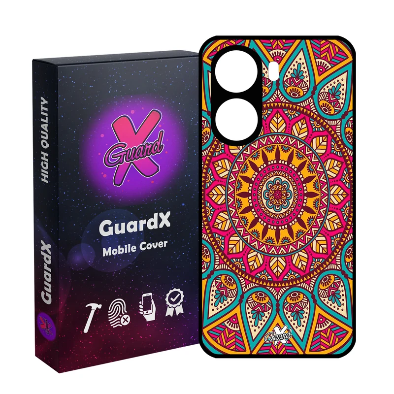 کاور گارد ایکس طرح Mandala مدل 10131 مناسب برای گوشی موبایل شیائومی Redmi A5 / Poco C71