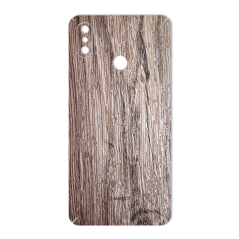 برچسب پوششی ماهوت مدل Walnut Texture مناسب برای گوشی موبایل Xiaomi Mi Max 3