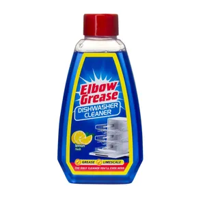 جرمگیر ماشین ظرفشویی البو گریس Elbow greaseمدل dishwasher cleaner با رایحه لیمو حجم 250 میلی لیتر