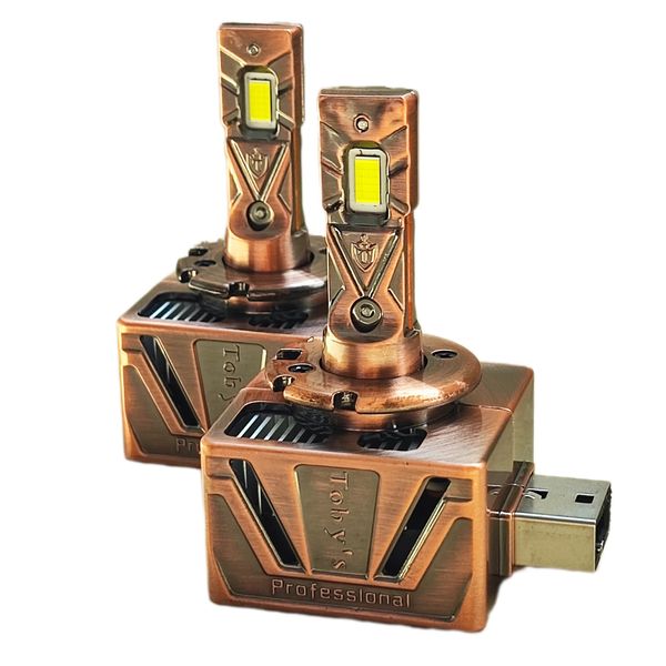 هدلایت لامپ خودرو توبیز مدل F1 ULTRA پایه D3S بسته دو عددی 