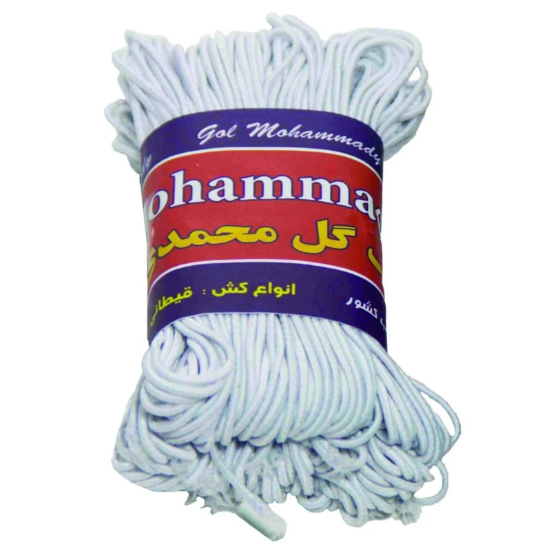 کش قیطان گل محمدی کد 01 طول 50 متر بسته 10 عددی
