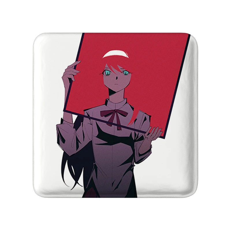 مگنت خندالو طرح بازی تسوکی هیمه‌ (Tsukihime) مدل مربعی کد 34540