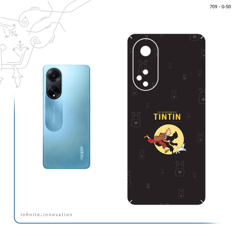 برچسب پوششی ماهوت مدل Tintin مناسب برای گوشی موبایل اپو A98