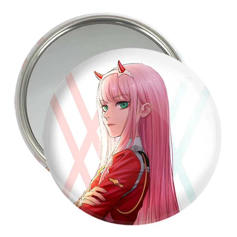 آینه جیبی خندالو مدل زیروتو انیمه دارلینگ Darling  کد 10513