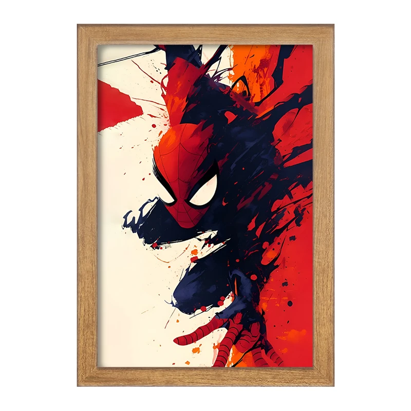 تابلو خندالو مدل مرد عنکبوتی (Spider Man) کد F4276