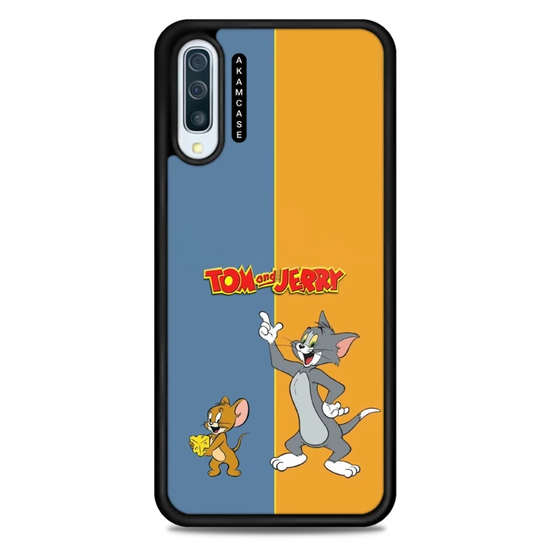 کاور آکام مدل AMC-WSGA50-TOM & JERRY17 مناسب برای گوشی موبایل سامسونگ Galaxy A50