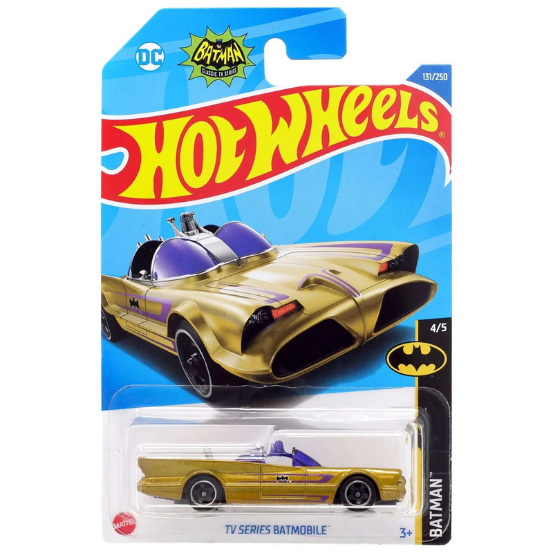 ماکت ماشین هات ویلز مدل HW Batman TV Series Batmobile