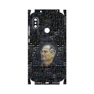 MAHOOT Collage of Steve Jobs 2-FullSkin Cover Sticker for Xiaomi Redmi Note 6 Pro