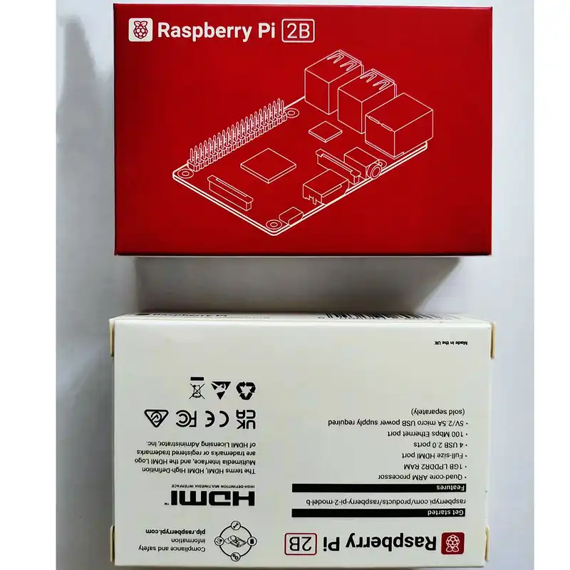 کامپیوتر کوچک رزبری پای مدل 2B 1GB