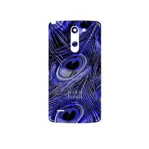 MAHOOT Purple Feather Cover Sticker for LG G3 Stylus