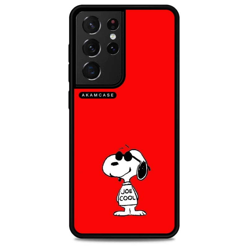 کاور آکام مدل AMC-WSGS21U-SNOOPY-42 مناسب برای گوشی موبایل سامسونگ Galaxy S21 Ultra