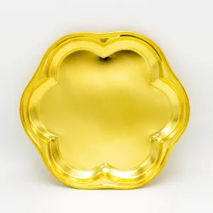 سینی برنجی مدل پرنیان کد 1806