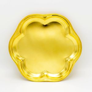 سینی برنجی مدل پرنیان کد 1806