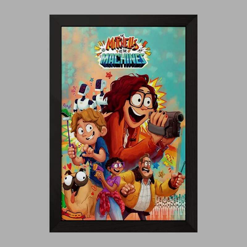 تابلو خندالو مدل میچل ها علیه ماشین ها Mitchells vs Machines  کد 1386
