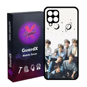کاور گارد ایکس طرح K-Pop مدل Glass10680 مناسب برای گوشی موبایل سامسونگ Galaxy A12/M12/F12