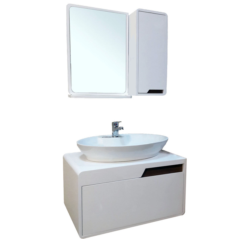 ست کابینت و روشویی مدل lu604001 به همراه اینه وباکس