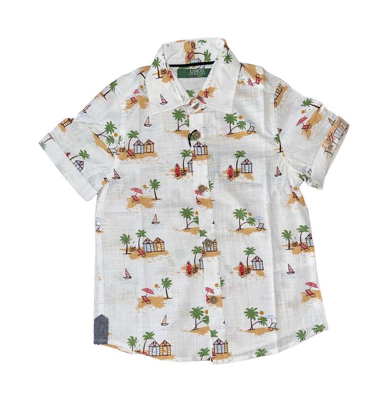 پیراهن پسرانه مدل هاوایی
