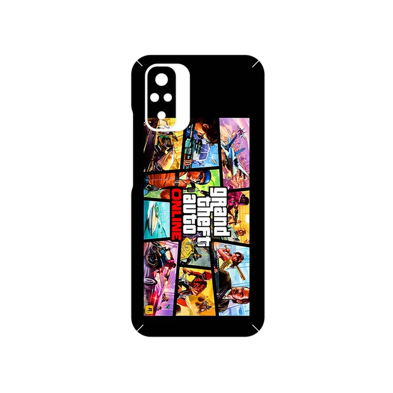 برچسب پوششی ماهوت مدل GTA Online Game Series مناسب برای گوشی موبایل شیائومی Redmi Note 10
