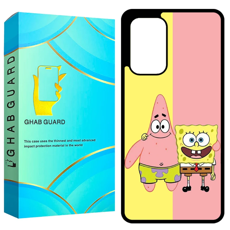 کاور قاب گارد طرح باب اسفنجی مدل GCHPA53 مناسب برای گوشی موبایل سامسونگ Galaxy A53 5G