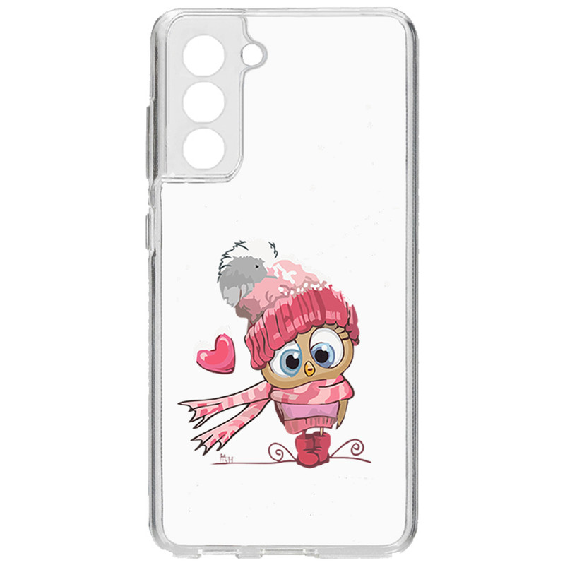 کاور طرح Owl مناسب برای گوشی موبایل سامسونگ  Galaxy S21 Fe