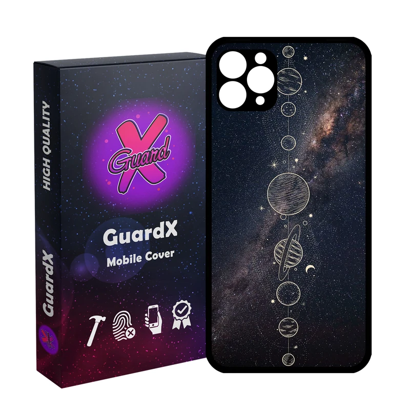 کاور گارد ایکس طرح Galaxy مدل Glass10724 مناسب برای گوشی موبایل اپل iPhone 11 Pro Max