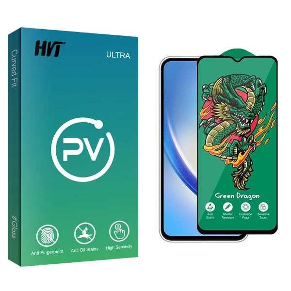 محافظ صفحه نمایش اچ وی تی مدل PV Green_Dragon مناسب برای گوشی موبایل سامسونگ Galaxy A34