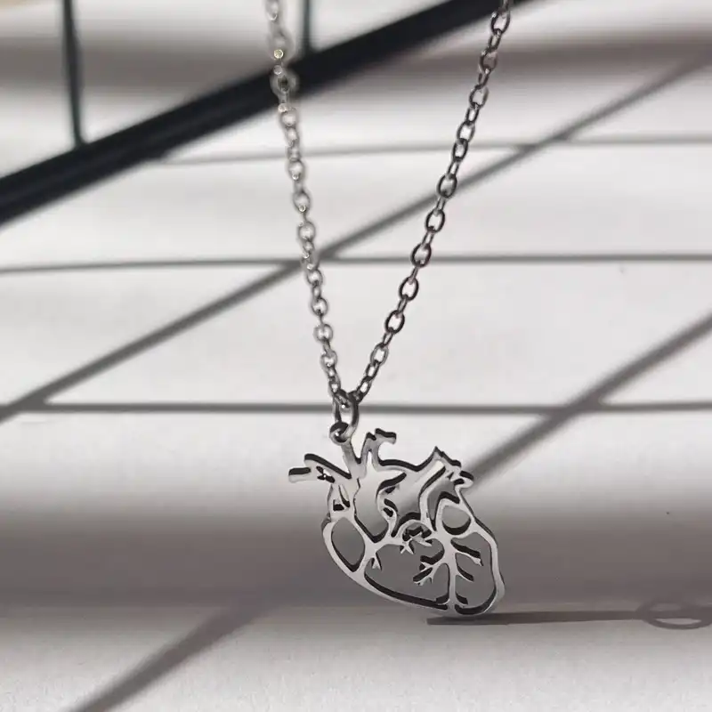 گردنبند مدل قلب آناتومی