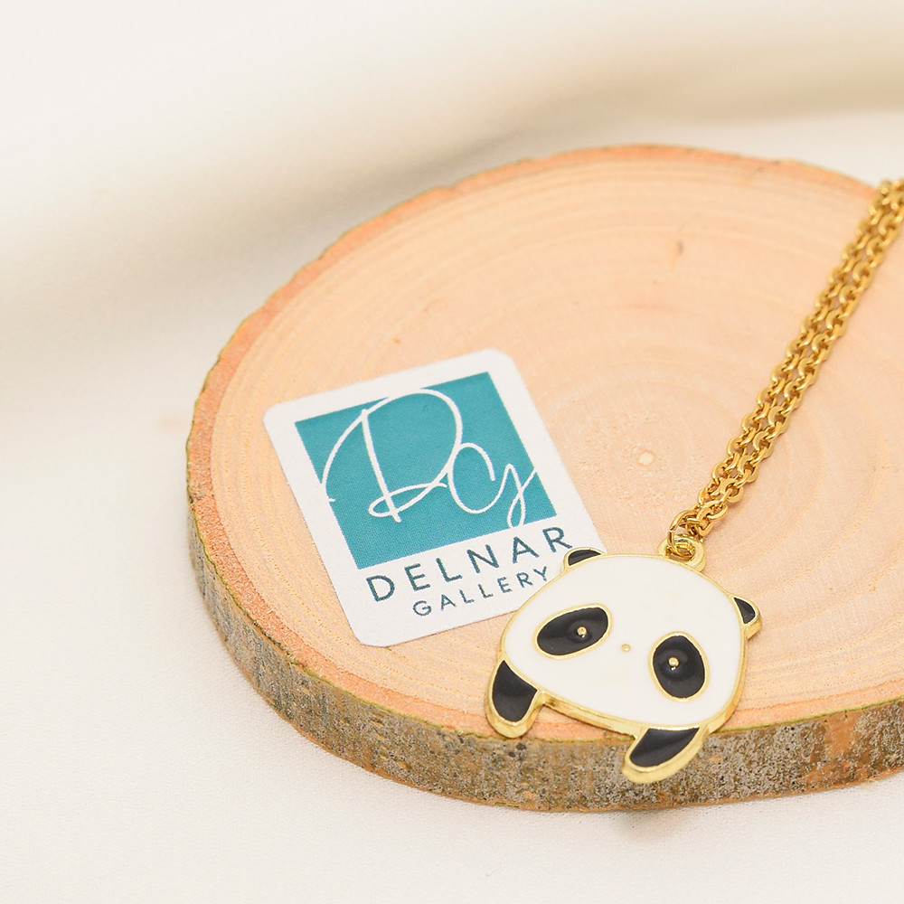 گردنبند دخترانه دلنار گالری مدل پاندا 5 گردنبند دخترانه دلنار گالری مدل پاندا 5