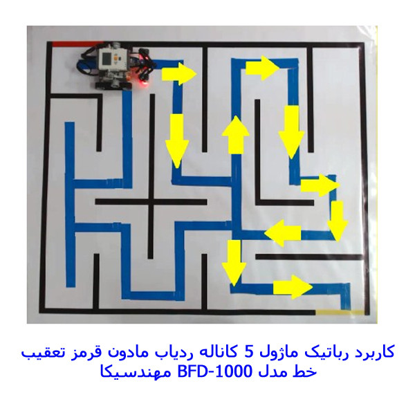 ماژول ردگیر مادون قرمز 5 کاناله مهندسیکا مدل BFD-1000