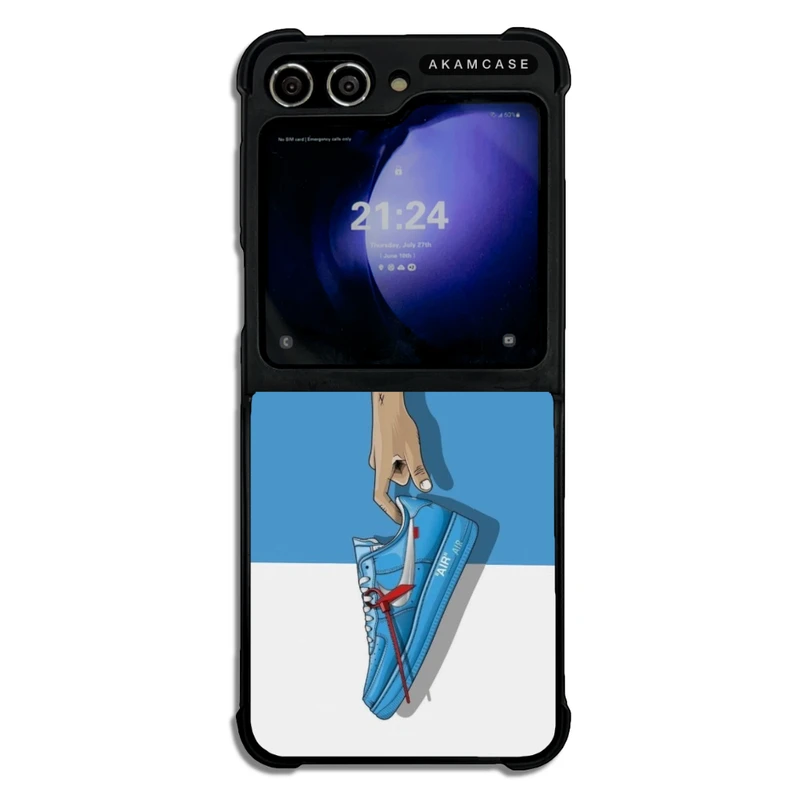 کاور آکام مدل AMC-WSGZFLIP5-NIKE-25 مناسب برای گوشی موبایل سامسونگ Galaxy Z Flip 5