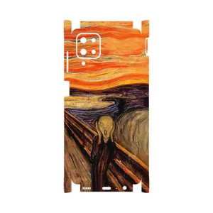 MAHOOT The Scream of Munch-FullSkin Cover Sticker for Samsung Galaxy A12 Nacho