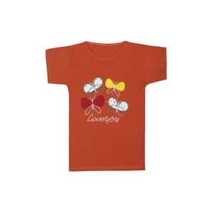 تی شرت آستین کوتاه دخترانه مدل BU3