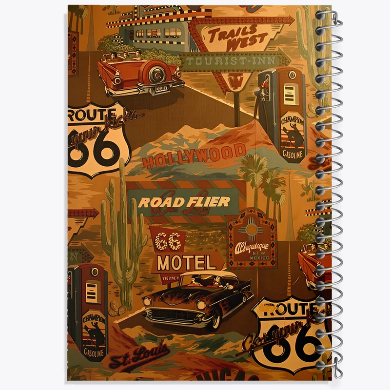 دفتر مشق 50 برگ خندالو طرح ماشین کلاسیک کد N2679