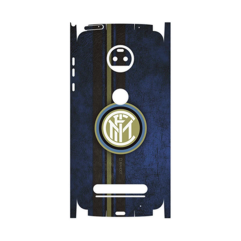برچسب پوششی ماهوت مدل Inter-Milan-FC-FullSkin مناسب برای گوشی موبایل موتورولا Moto Z2 Force