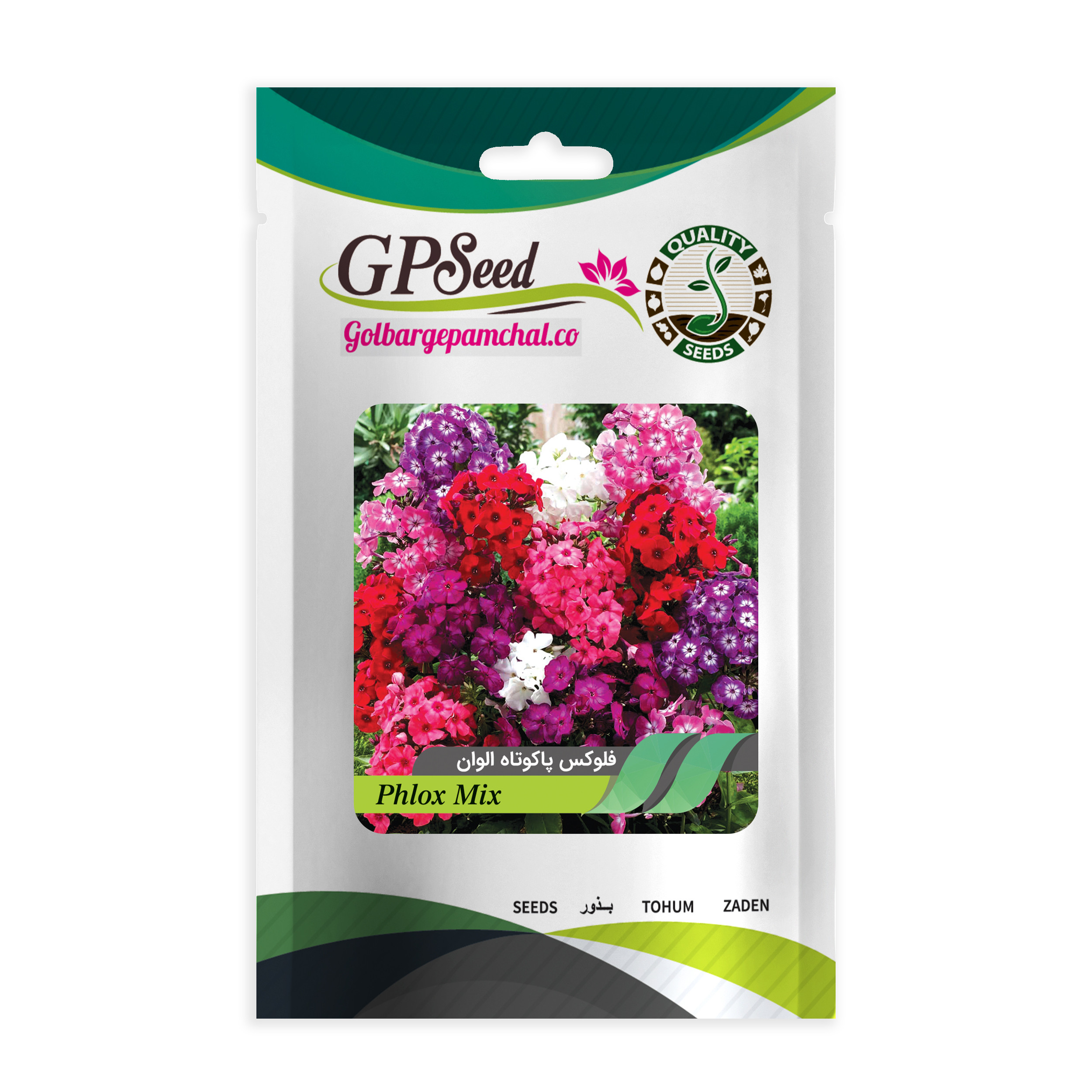 بذر گل فلوکس پاکوتاه الوان گلبرگ پامچال کد GPF-065