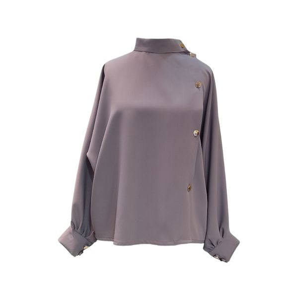 شومیز مجلسی زنانه مدل دکمه بغل کد 022