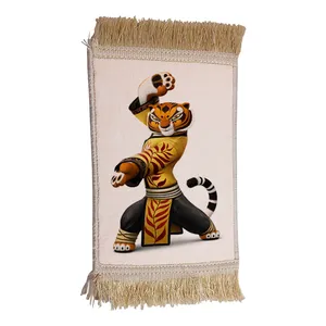 فرش ماشینی دیوارکوب مدل پاندا کونگ فو کار کد 91