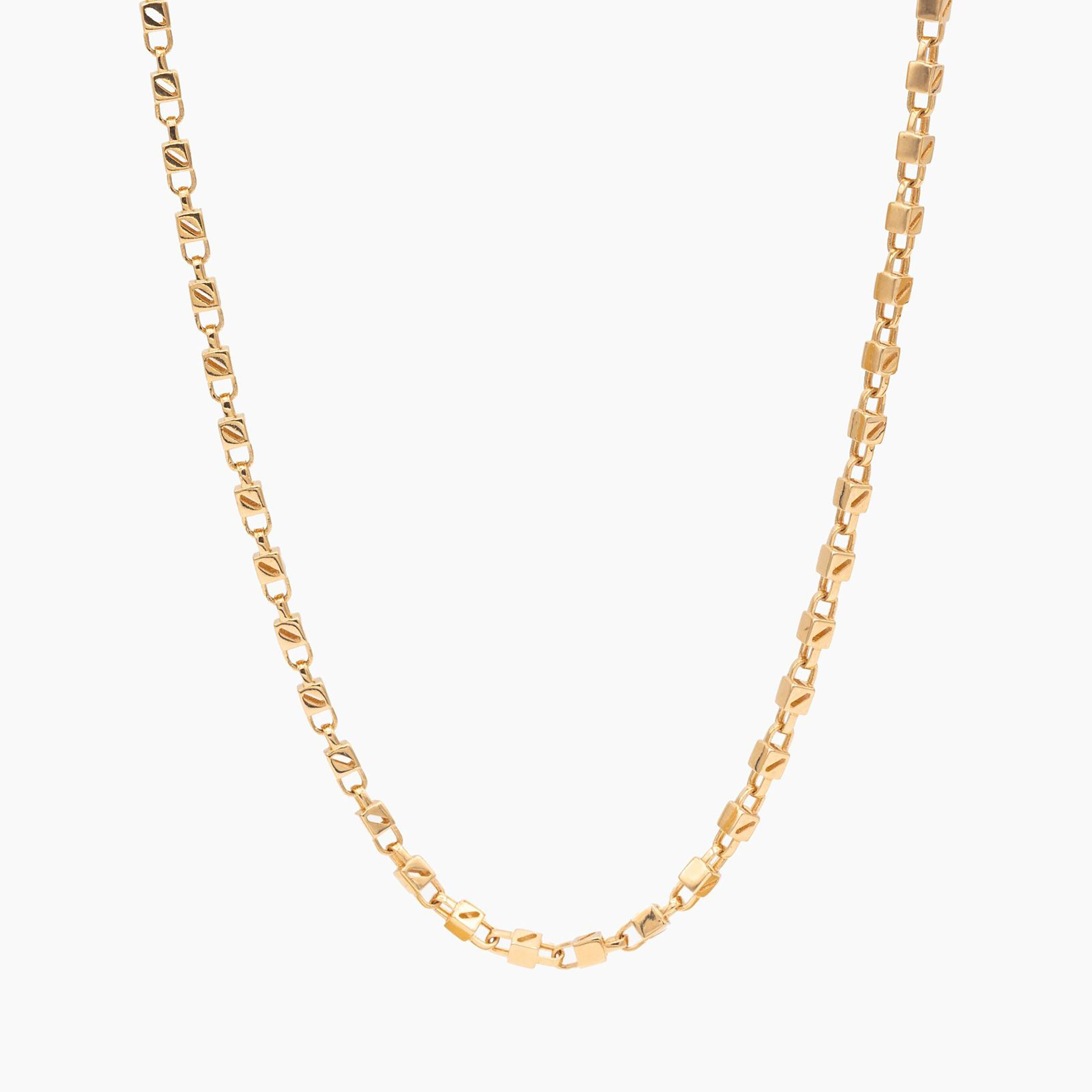 زنجیر طلا 18 عیار زنانه گالری دفینه مدل CHA1013 زنجیر طلا 18 عیار زنانه گالری دفینه مدل CHA1013