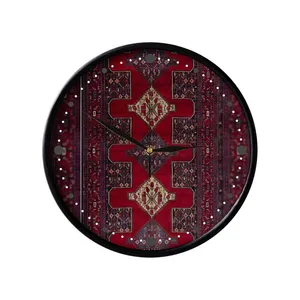 ساعت دیواری مدوپد طرح فرش سنندج مدل C-Sanandaj17