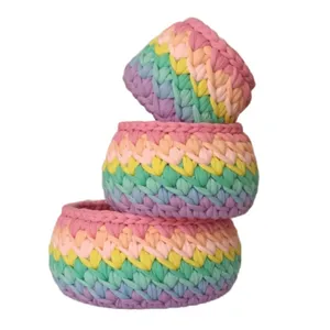 سبد قلاب بافی کد 76 مجموعه 3 عددی