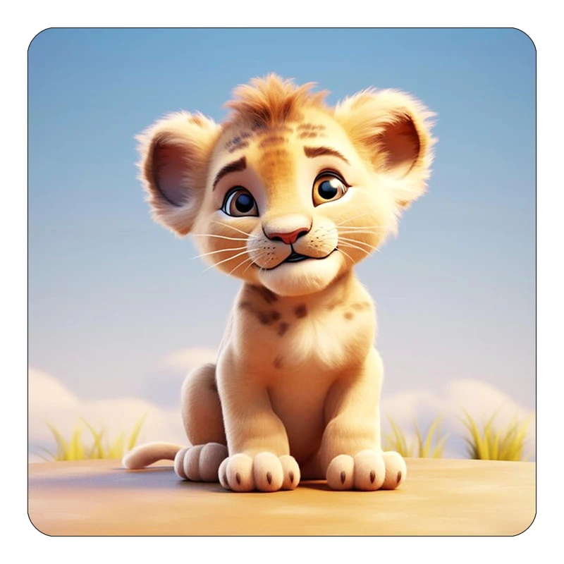 مگنت کاکتی طرح حیوانات کارتونی مدل mp27270