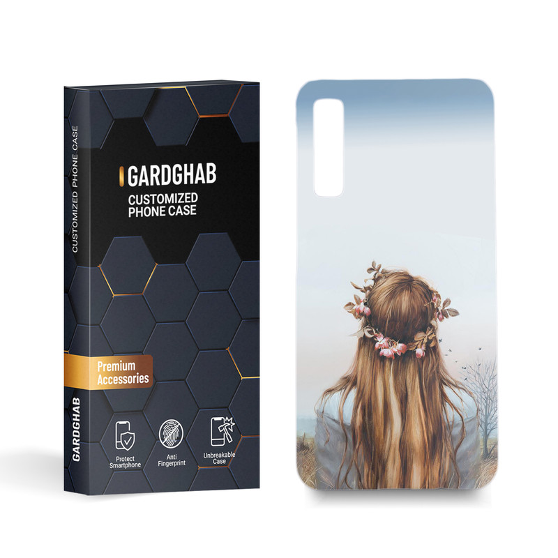   کاور گارد قاب مدل دخترانه مناسب برای گوشی موبایل سامسونگ Galaxy A7 2018 / A750