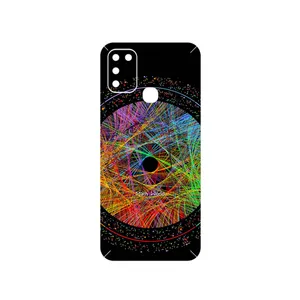MAHOOT Mathematical Geometric Shape 2 Cover Sticker for Infinix Hot 10 Play