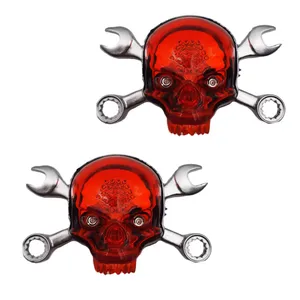 چراغ راهنما گلگیر خودرو طرح اسکلت مدل SKTRD بسته 2 عددی 