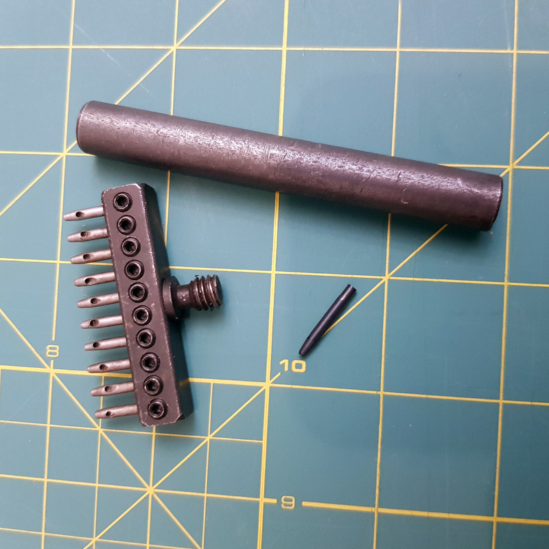 ابزار نشانه گذاری مدل سمبه ده سر دستگاهی کد +Y10