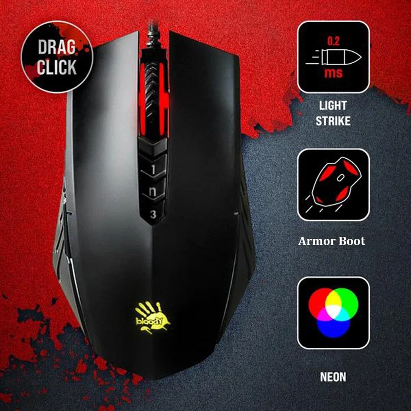 عکس شماره 8 : ماوس مخصوص بازی بلادی مدل a7o_matte _activated