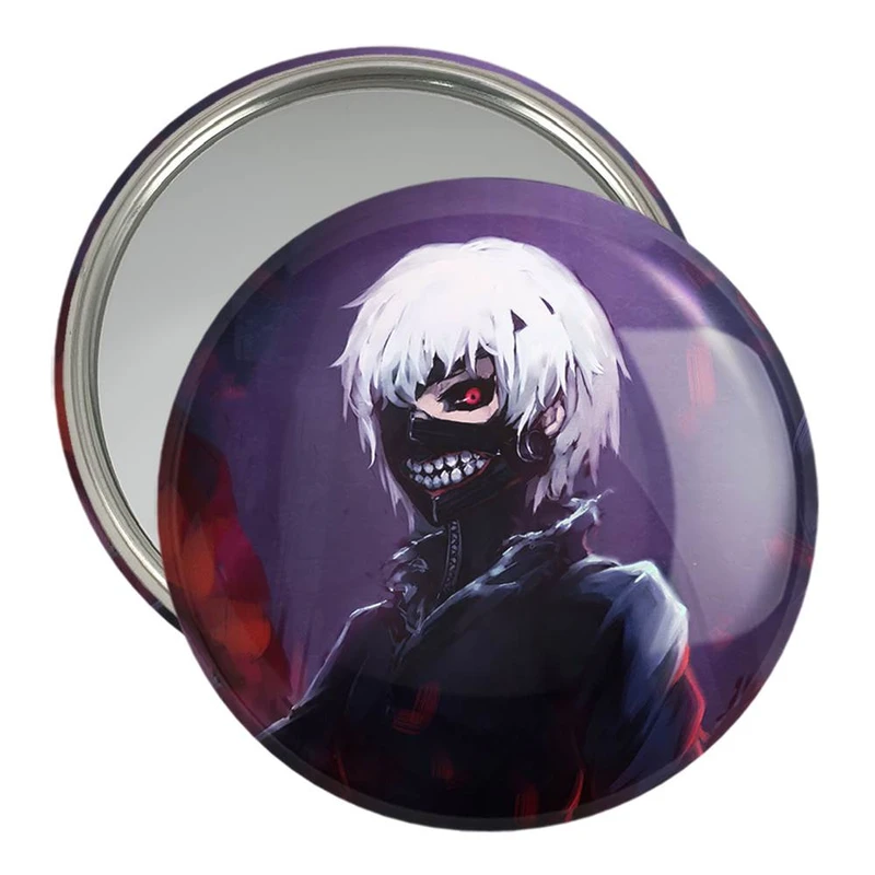 آینه جیبی خندالو مدل کانکی کن انیمه توکیو غول Tokyo Ghoul  کد 11879