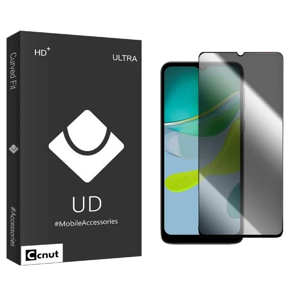 محافظ صفحه نمایش حریم شخصی کوکونات مدل UDB مناسب برای گوشی موبایل موتورولا Moto E13