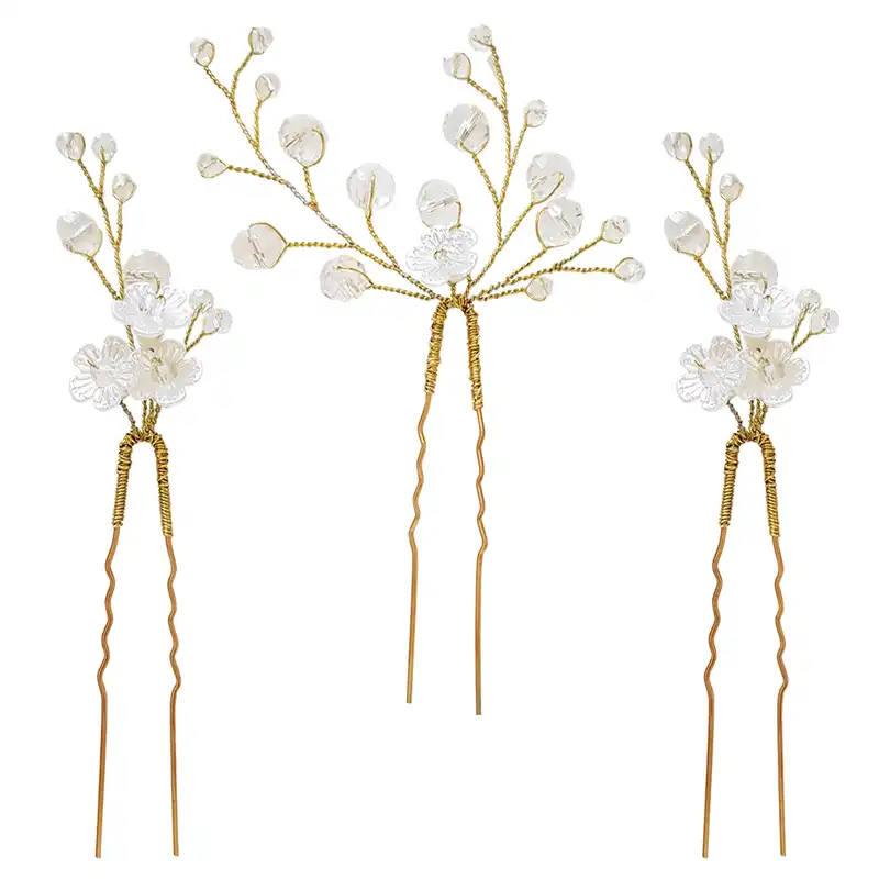 سنجاق مو زنانه کد SNJ80908 مجموعه 3 عددی